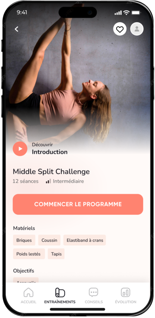 Application Flexifit pour le stretching et la souplesse des sportifs