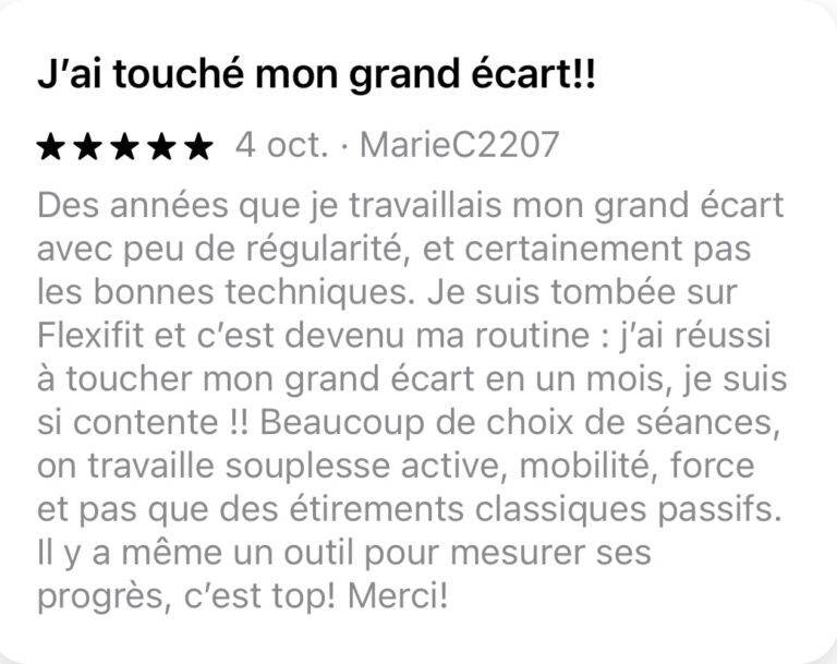 - Jessica Prévalet de Flexifit